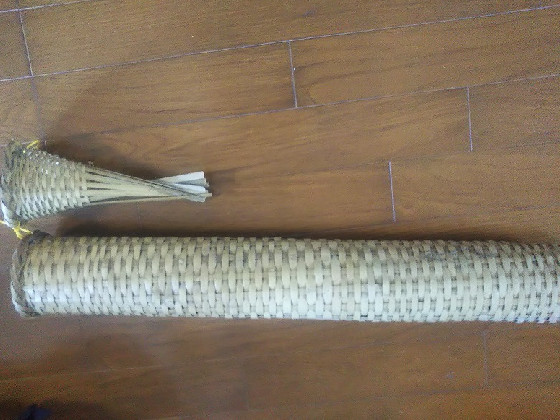 竹製ウナギ罠